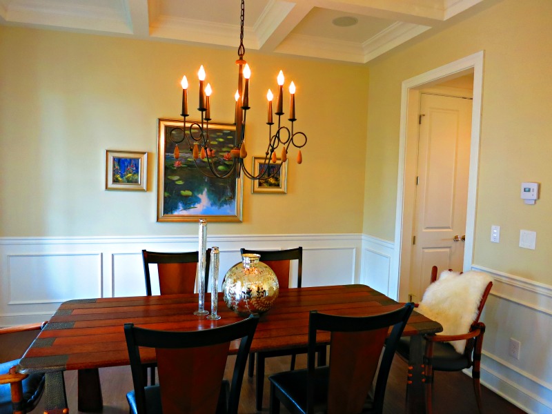 Formal Dining Room in Prism Neo-Georgian home